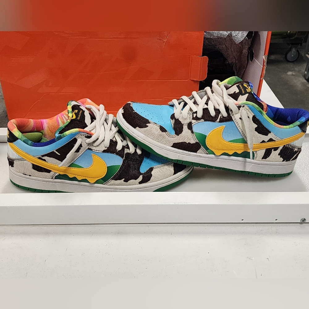 MENS NIKE BEN AND JERRY LIMITED EDITION COLLECTORS SIZE 13